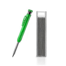 (H set726) Set massief timmermanspotloden, houtbewerkingsgereedschap, mechanisch potlood, 3 kleuren,