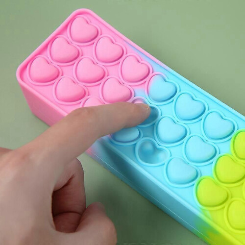 (color687)Bubble music siliconen etui, etui, studenten etui 1