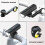 (Supporto comune754)Luce per bicicletta ricaricabile tramite USB, guida notturna, lampada per bicicletta, 4