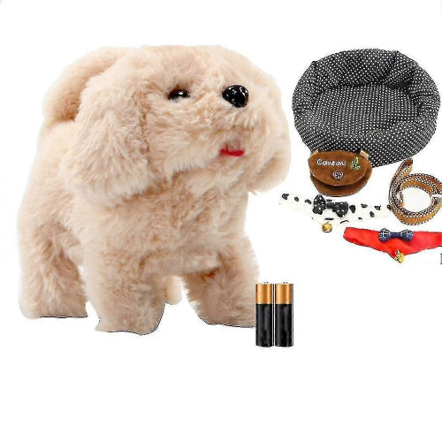 (4,8*7,6*6,4 pulgadas) Perro robot electrónico interactivo para ni?os (844) 1