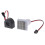 (White916)Voltage Current Frequency Meter Indicator With 3-digit Led Display Ac 60-500v 1