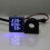 (Blue919)Voltage Current Frequency Meter Indicator With 3-digit Led Display Ac 60-500v 5