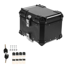 Universal Black 45L Motorcycle Adventure Aluminum
