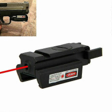 (11mm-Rode Laser1037) Tactische Dot Laser Vizier Laag Profiel Picatinny Rail 20mm Voor Buitengeweer