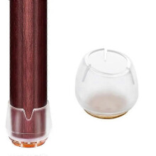 (L adatto per 25-29 mm - Feltro 24 pezzi 953) 24 pezzi Cappucci per gambe di sedie Piedini in silicone