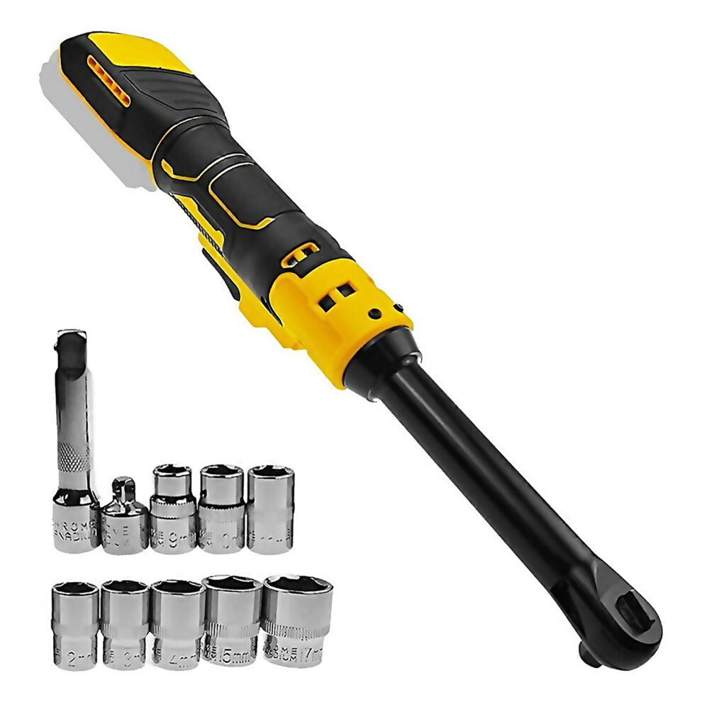 For 38inch Extended Cordless Ratchet Wrench Electric Power Ratchet Set