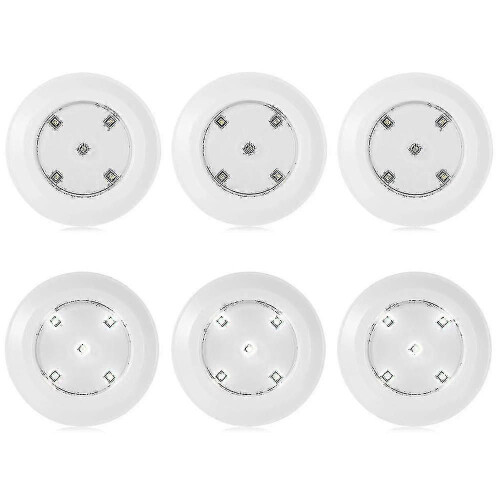 Lampe de meuble LED sans fil avec télécommande (1 télécommande, 5 lampes - Blanc chaud 1131) 1