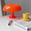 (EU Plug1004)USB plug 33CM diameter three color infinite dimming  Mushroom Table Lamp Ornament Light 2