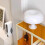 (AU Plug1005)USB plug 33CM diameter three color infinite dimming  Mushroom Table Lamp Ornament Light 5