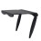 (Nero1318) Supporto da scrivania pieghevole, mensola per TV Box, mensola per router, supporto per decoder, 1