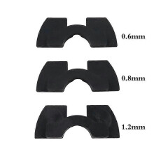 (3 piezas negras 1128) 3 amortiguadores de goma para patinete eléctrico Xiaomi Mijia M365.