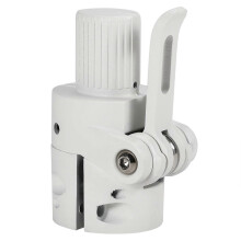 (WHITE1142) Base de poteau pliable en métal massif, de remplacement pour trottinette électrique Xiaomi