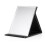 (Large-Black1520)3 Pcs Folding Portable High-definition Makeup Mirror Pu Leather Desktop Vanity Mirror 1