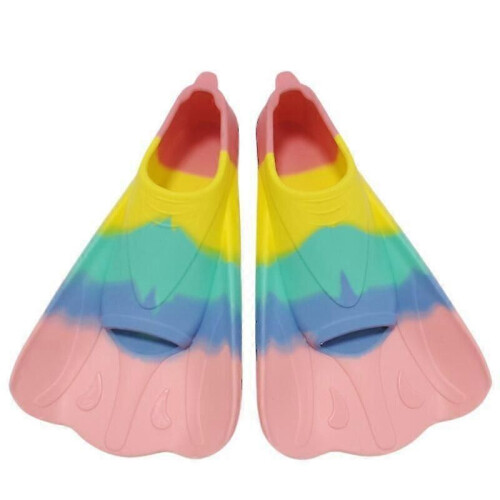 (L-Q11531) Schwimmflossen für Kinder, kurze Jugendflossen