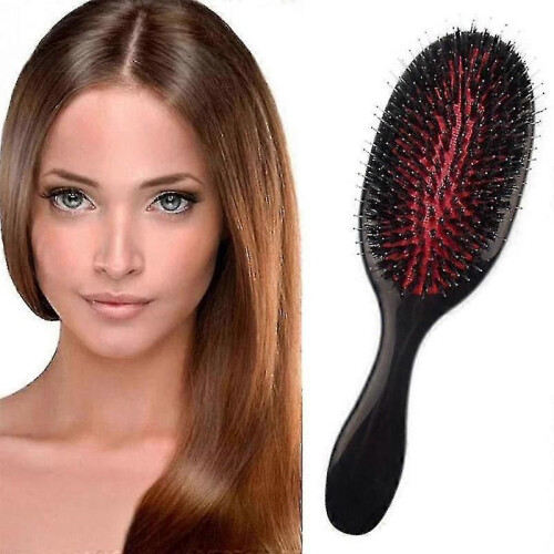 (11567)Spazzola per extension per capelli, setole, massaggiatore per cuoio capelluto, cuscino d'aria, 1