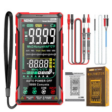 (E24274-1-Tsjechië1575) Tib Digitale Multimeter Tester Smart Touch Auto-bereik 9999 Counts Oplaadbaar