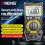 (High-end-Black1591) Draagbare multimeter 6000 counts digitale multimeter voltmeter automatisch bereik 2