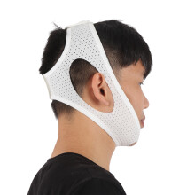 Anti-Schnarch Chin Strap - Unisex Kinnbandage Weiß