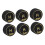 (H1609) 6 embouts de queue de billard de 12 mm, embouts légers de rechange 3
