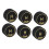 (H1609) 6 embouts de queue de billard de 12 mm, embouts légers de rechange 4