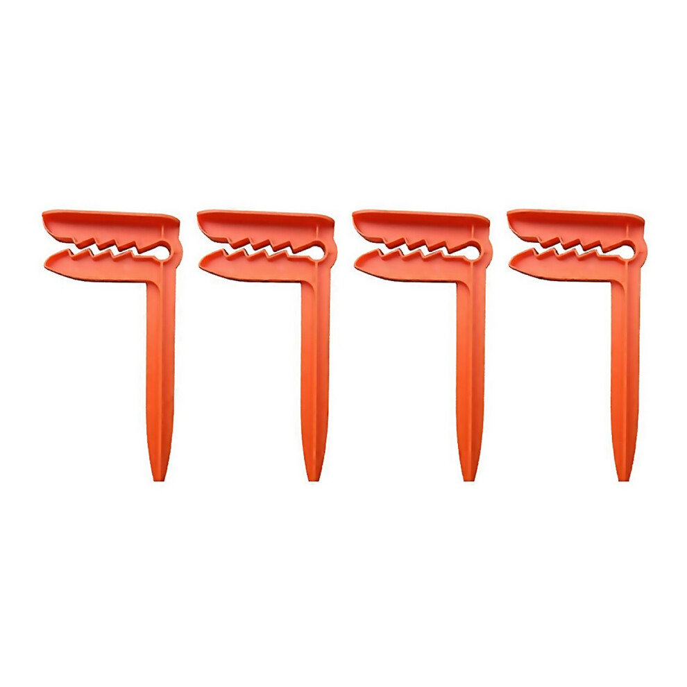 For 4pcs Beach Towel Clip Camping Mat Clip Outdoor Clothes Pegs Orange-image-OPC-PJKQXD6-NEW