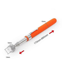 (orange 10LB1746) Magnetiska uppsamlingsverktyg för bilar Infällbart justerbart grepp Utdragbart bilreparationsverktyg