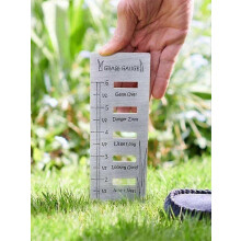 (133088) Grasdetektor-Metalllineal zum Schneiden von Rasenflächen, Ultimatelawn Creative, 236,5 cm,