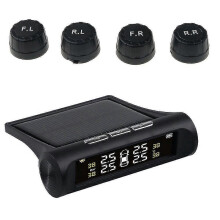 (133438) Bandenspanningscontrolesysteem Draadloze TPMS-monitor HD digitaal LCD-scherm