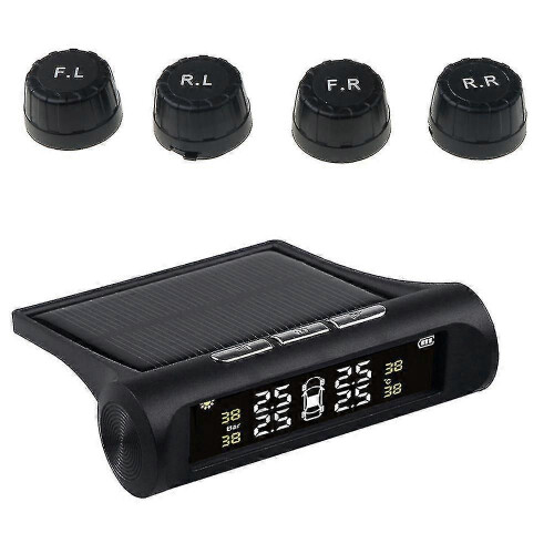 (133438) Kabelloses Reifendruckkontrollsystem (TPMS) mit HD-Digital-LCD-Display