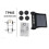 (133438) Kabelloses Reifendruckkontrollsystem (TPMS) mit HD-Digital-LCD-Display 2