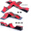 (A1818) Set combinato per skateboard con le dita, scena professionale, skateboard con le dita per bambini 5
