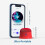 (Red1898) Mini magnetische Bluetooth-luidspreker, kleine doucheluidspreker, superbas draadloze draagbare 5