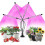 (Style51943) Lampada per piante a 4 teste, luce per piante a LED a spettro completo per piante da interno 1