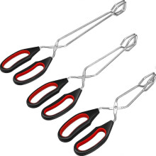 (1529) 3-pack saxtänger matlagning bakning bröd mattänger grilltänger för att vända mat