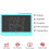 (blue2046)Kindertekentablet LCD-tablet Kinderkerstcadeau 3