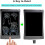 (Style12040) Tablette d'écriture électronique colorée pour enfants avec écran LCD de 8,5 pouces. 3