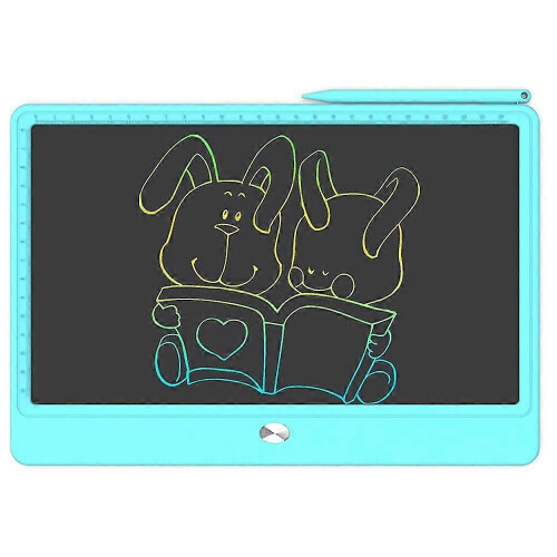 (blue2046)Kindertekentablet LCD-tablet Kinderkerstcadeau