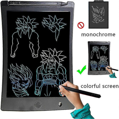 (Style12040) Tablette d'écriture électronique colorée pour enfants avec écran LCD de 8,5 pouces. 1