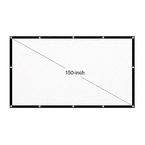 (150-inch2049)Portable Hd Projector Screen 16:9 Projection Screen Foldable Thick Durable For Outdoor 1