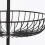 (Black2043)Fruit Basket 3 Tier Metal Fruit Cup Vegetable Fruit Cake Display Stand 5