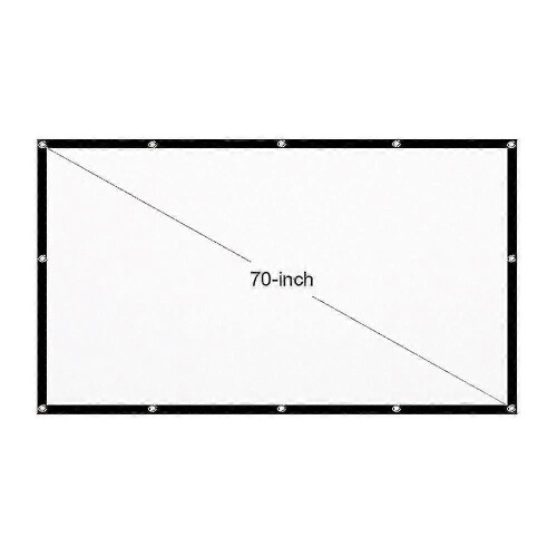 (70-inch2048)Portable Hd Projector Screen 16:9 Projection Screen Foldable Thick Durable For Outdoor 1