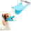 (L-Blue2182)Dog Muzzle, Adjustable Duck Mouth Shape Anti Bite Pets Muzzle For Small Medium Large Dogs 1