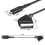(2131)Lanhu Adattatore audio video convertitore Scart a HDMI per HDTV/DVD/decoder/PS3/PAL/NTSC Lanhu 3