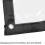 (2x3m2291) Telone impermeabile con occhielli, trasparente, pieghevole 5