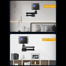 For Universal Adjustable Ceiling Projector Mount Stand Projectors Bracket