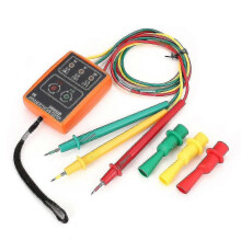 (1269) Sm852b 3-fas rotationstestare Digital fasindikatordetektor LED-summer Fassekvensmätare