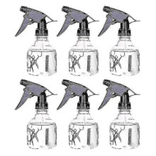 (1917)6pcs Hairdressing Spray Bottles Portable Oblique Mouth Bottles Hair Salon Kettles Scaled Bottle