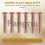 For 100 Pcs 564inch X 2564inch Round Head Copper Solid Rivets Fasteners 2