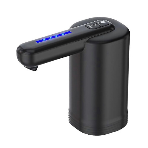 For Water Dispenser For 5 Gallon Bottle Portable Usb Charging Black