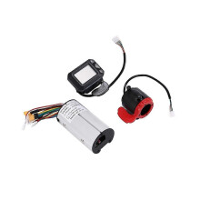 (722) Monopattino elettrico da 5,5 pollici per controller da 24 V e 250 W, monitor LCD, set freni, monopattino
